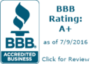BBB A RATING FOR THIS ROOFING COMPANY