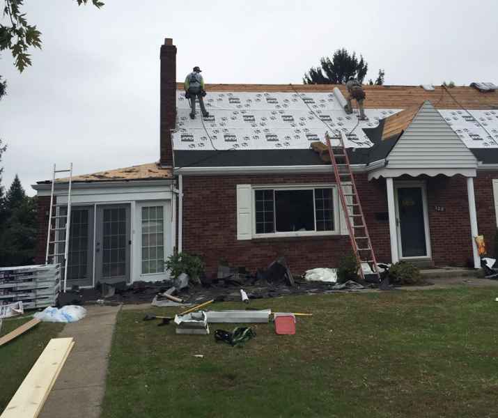 professional roof installation ross township